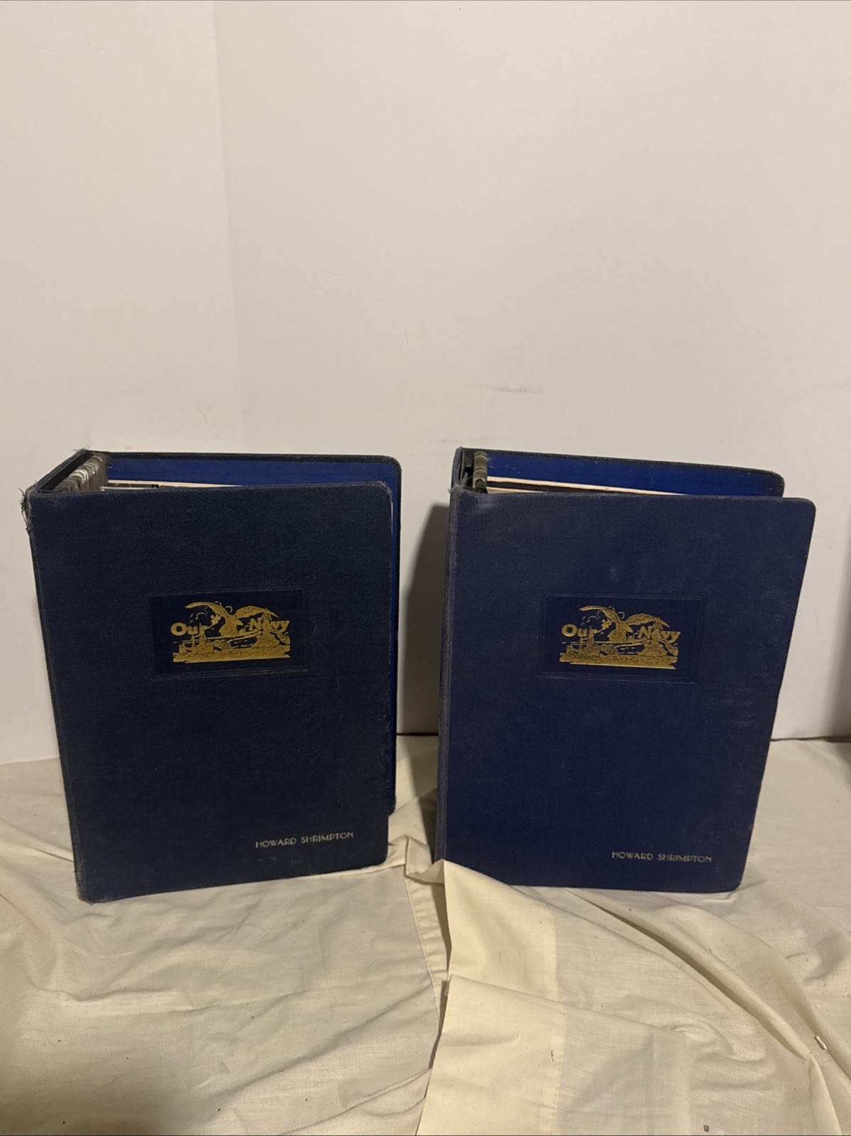 Vintage Our Navy Magazine Lot 1969-1972 Vietnam War Era 2 Binders US Navy