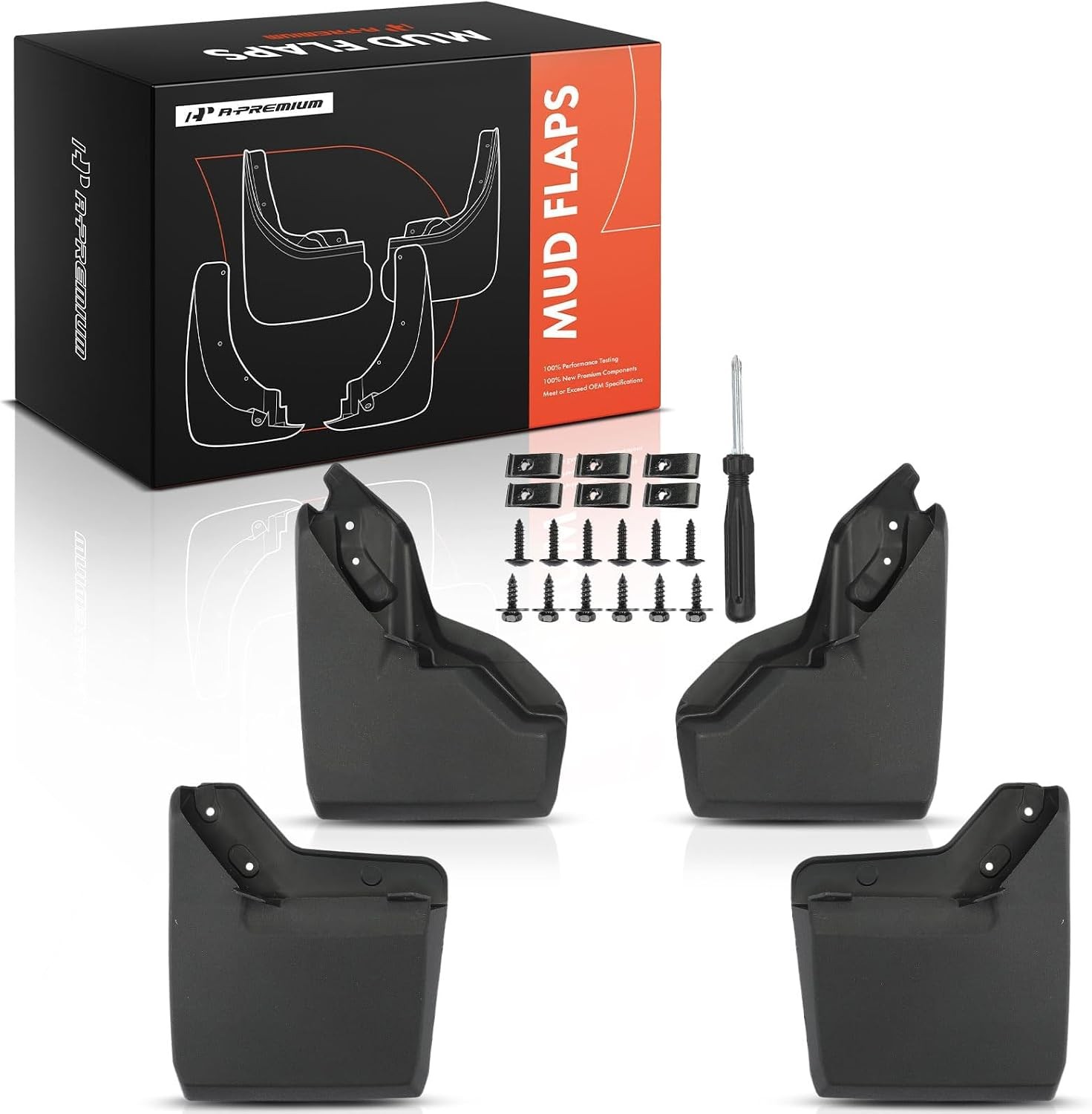 A-Premium Mud Flaps Compatible with Toyota | for Toyota 4Runner 2025 2026, No...