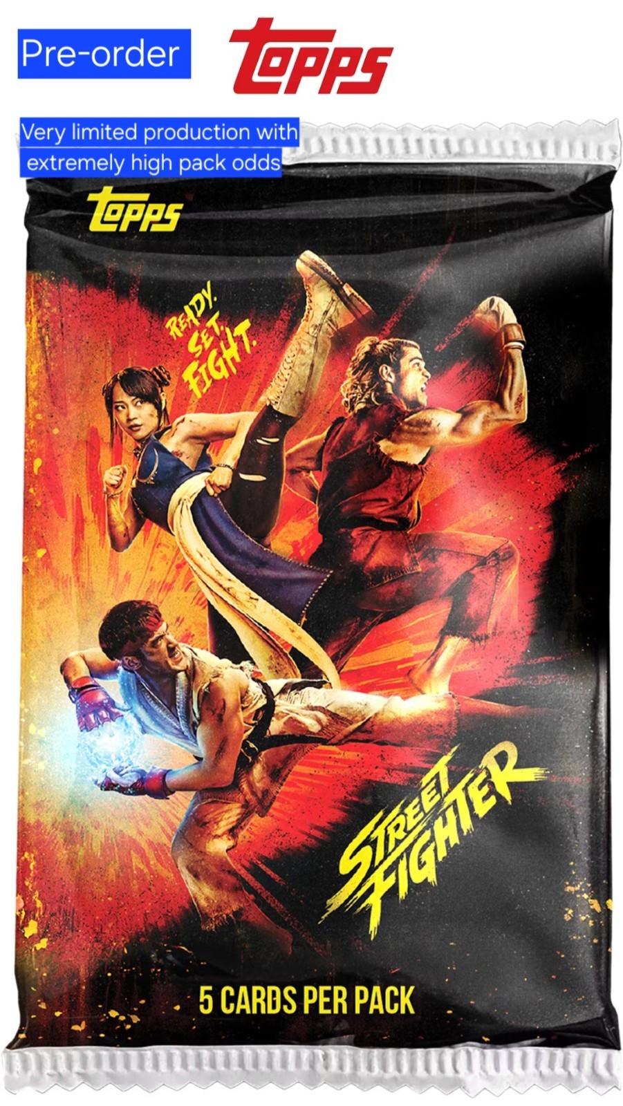 2026 TOPPS X STREET FIGHTER Sealed Packs Very Limited Pre-order