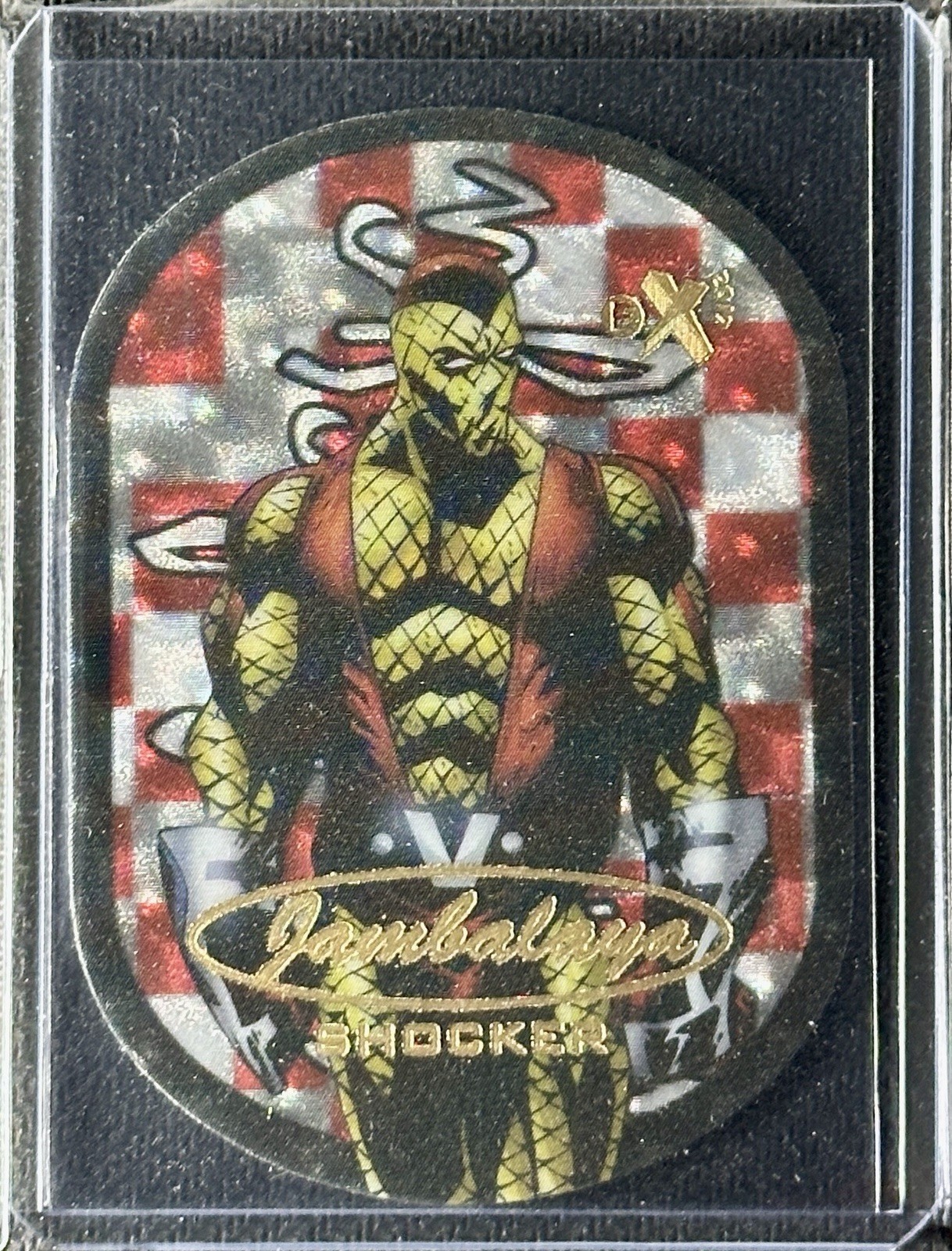 2017 MARVEL FLEER ULTRA SPIDER-MAN #2 SHOCKER JAMBALAYA SSP CASE HIT