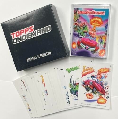 NEW 2020 Topps On-Demand Garbage Pail Kids KRASHERS 1 Base 21-Card Sticker SET NEW 2020 Topps On-Demand Garbage Pail Kids KRASHERS 1 Base 21-Card Sticker SET