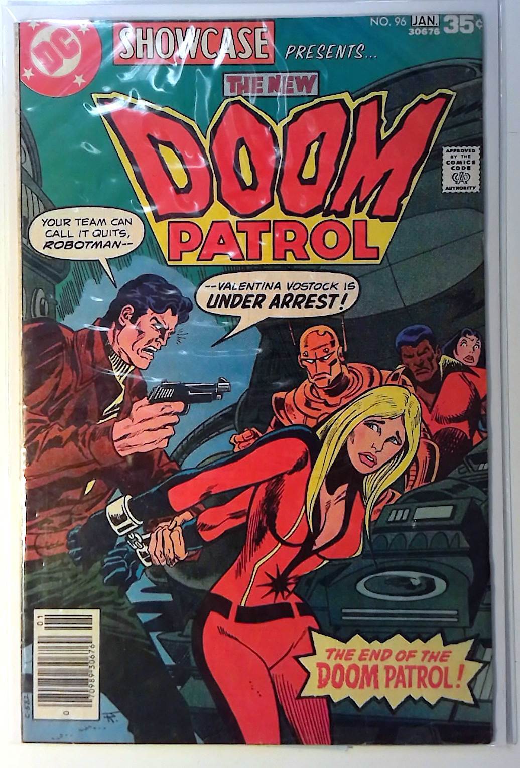 Showcase #96 DC Comics (1978) FN Doom Patrol 1st Print Comic Book