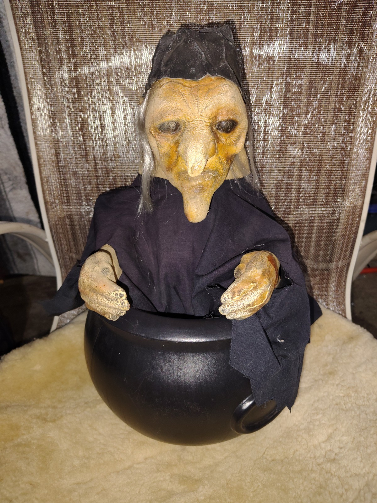 RARE Vintage Don Post Latex & Foam Witch Halloween Decoration Collector READ