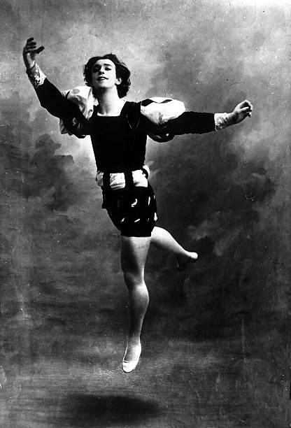 Vaslav Nijinsky Ballet dancer choreographer Poland Russiadancing t- 1912 Photo
