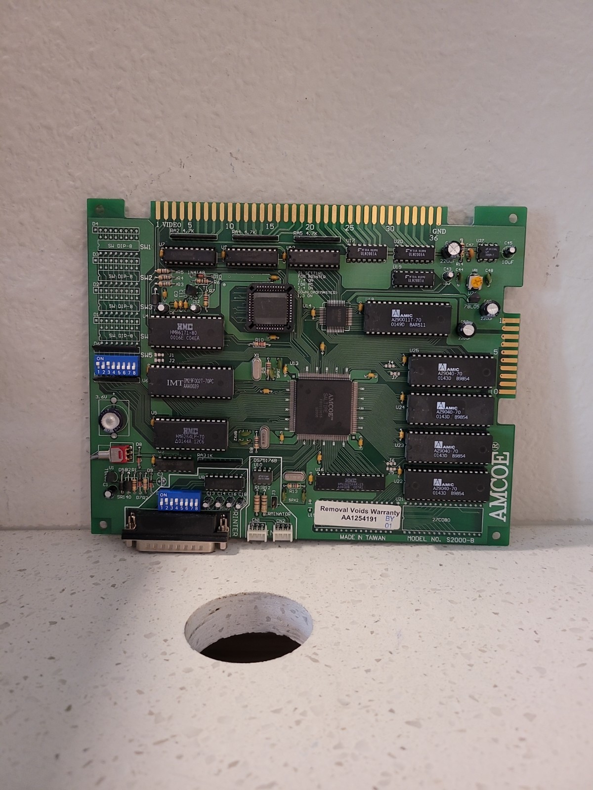 Amcoe S2000-B Skill Fruit Bonus Game Board 