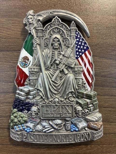 Customs And Border Protection Paso Del Norte K9 CBP PDN Texas Challenge Coin New