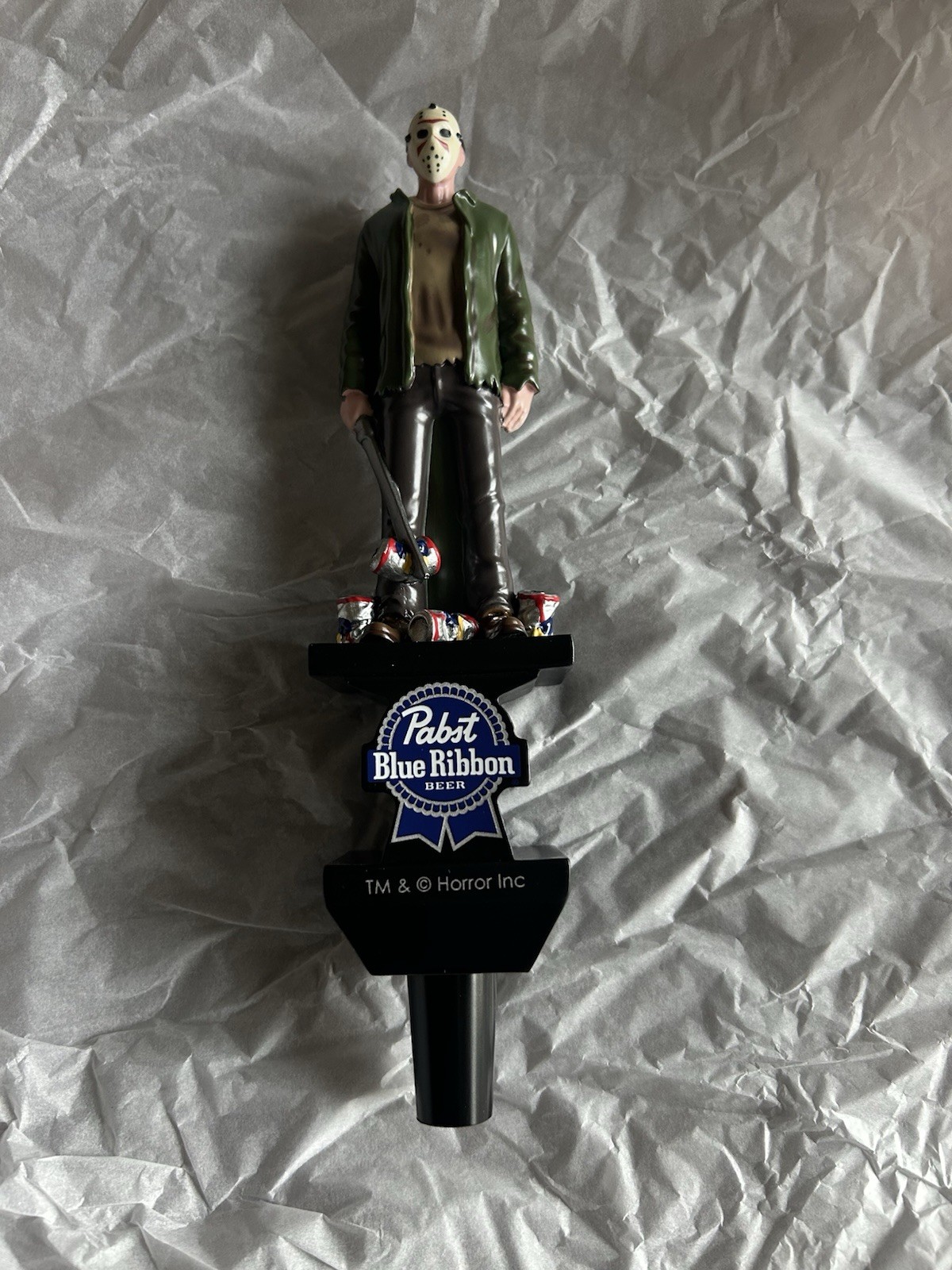 Pabst X Jason Voorhees FRIDAY THE 13TH PBR 10” Tap Handle Limited Edition