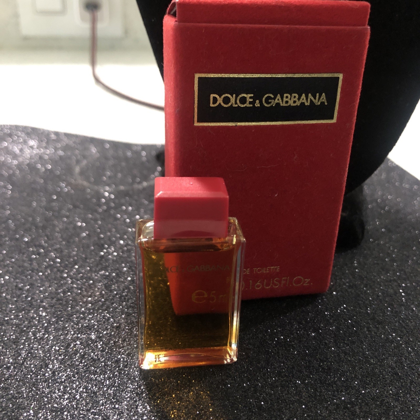 ORIGINAL DOLCE & GABBANA  Miniature Eau de Toilette 0.16 fl oz - 5 ml w/ box