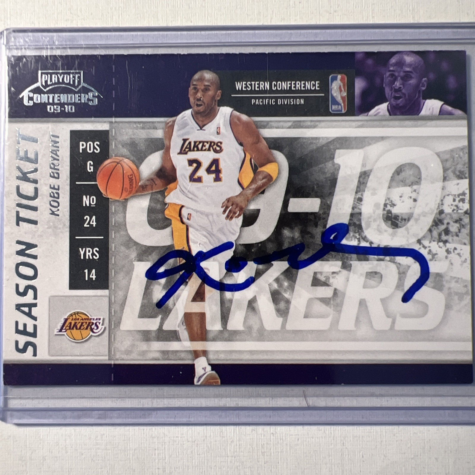 Kobe Bryant Auto COA 🏀