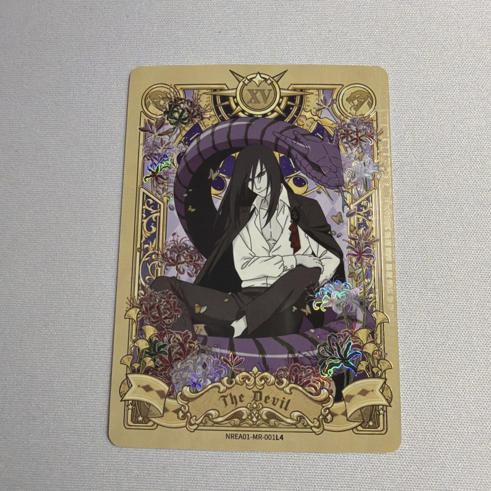 Kayou Naruto Shippuden Orochimaru The Devil Hologram #NREA01-MR-001-4
