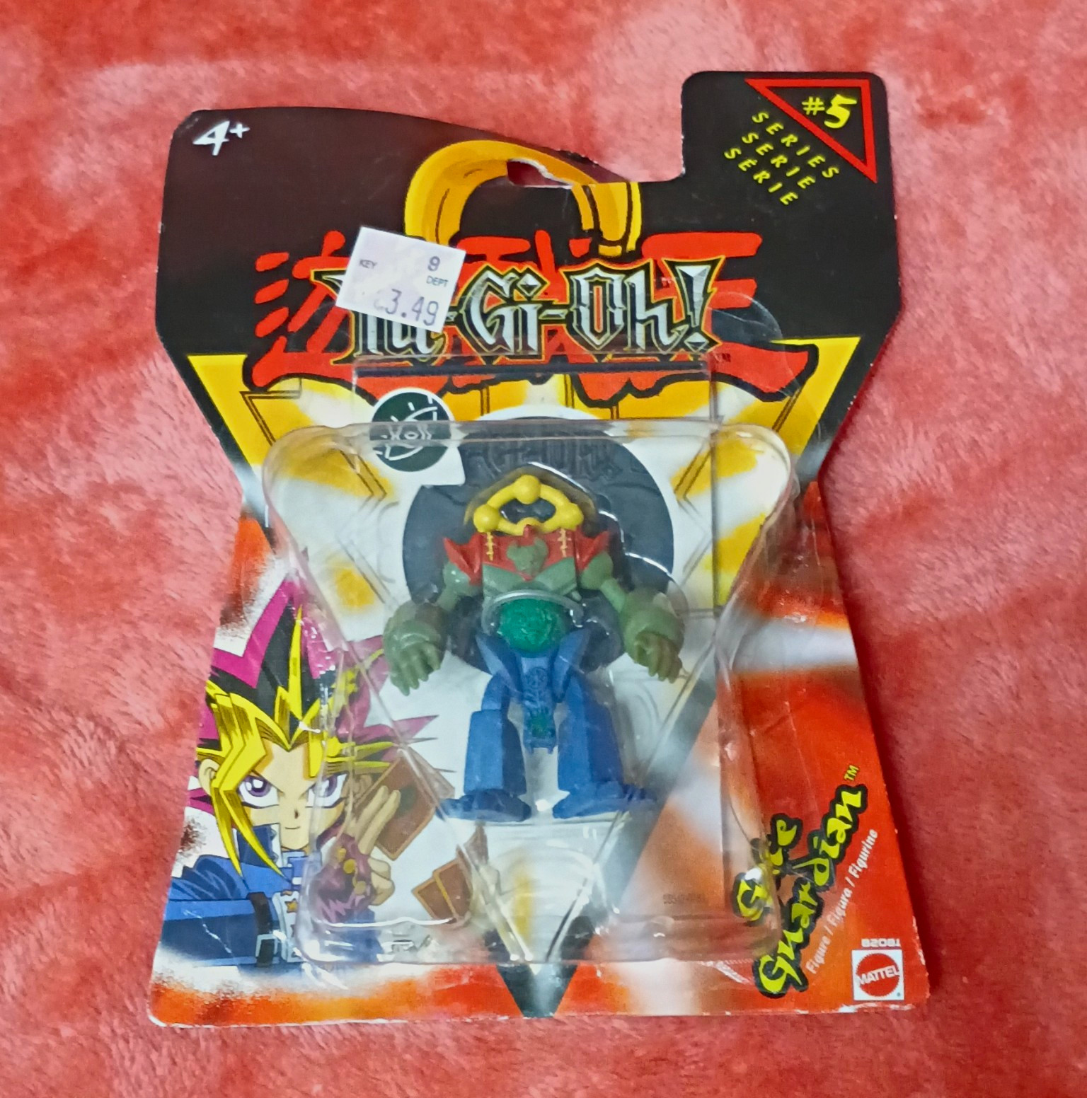 Mattel Yu-Gi-Oh Series 5 Box #5 Gate Guardian Yugi Plastic Figurine 56204