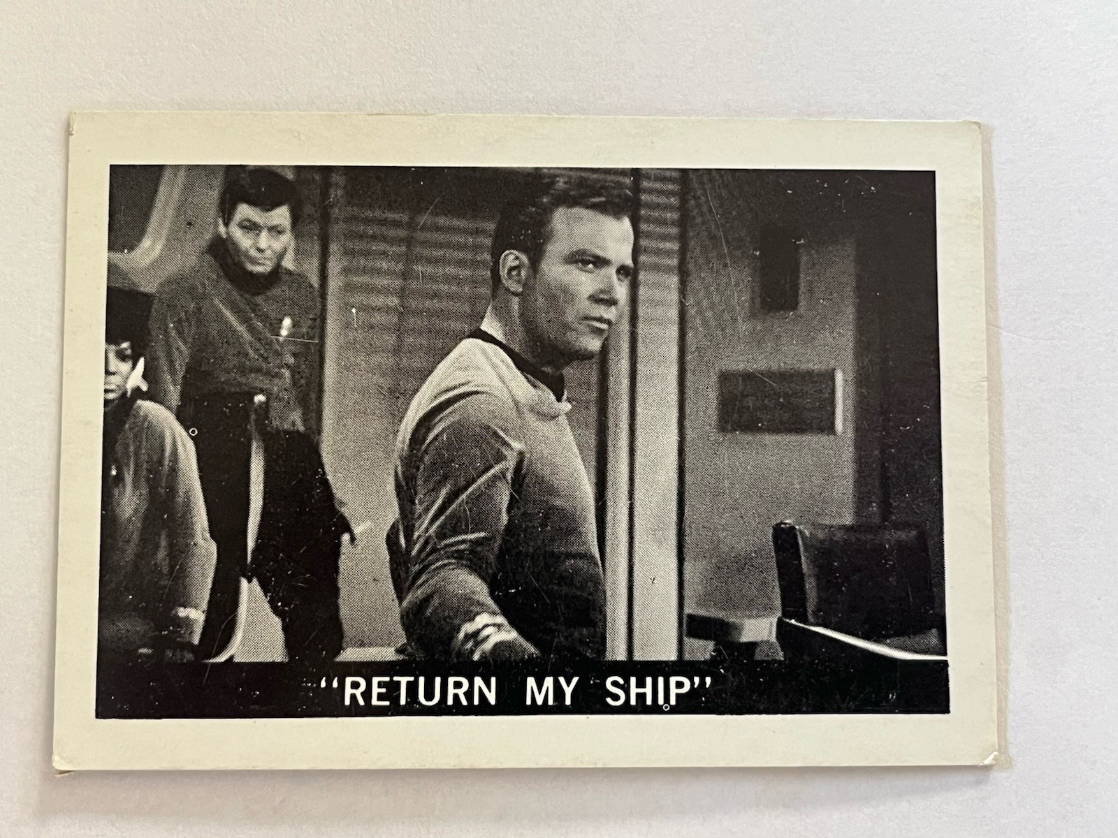 1967 Leaf Star Trek Return My Ship Card # 35 Original