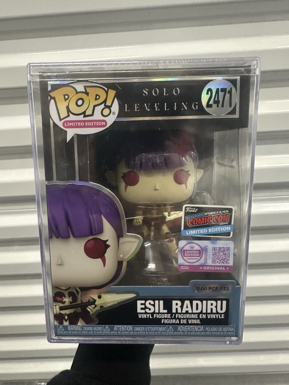 Funko Pop Vinyl Solo Leveling Esil Radiru #2471 NYCC 2026 Exclusive /1500pcs