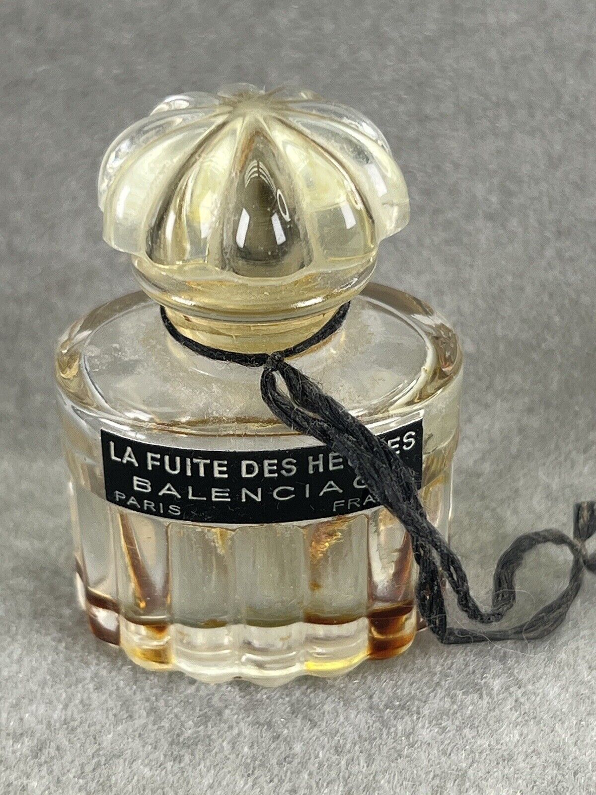 vintage La fuite des heures Balenciaga mini micro perfume BOTTLE ONLY