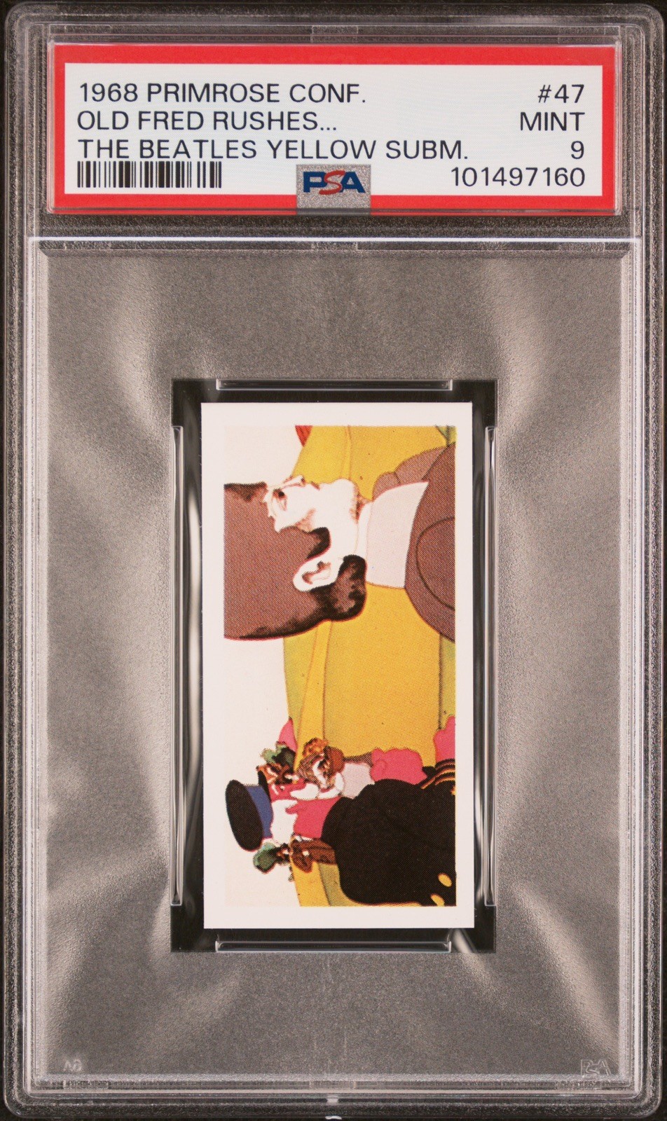 1968 Primrose Confectionery Yellow Submarine The Beatles #47 – PSA 9 (MINT)