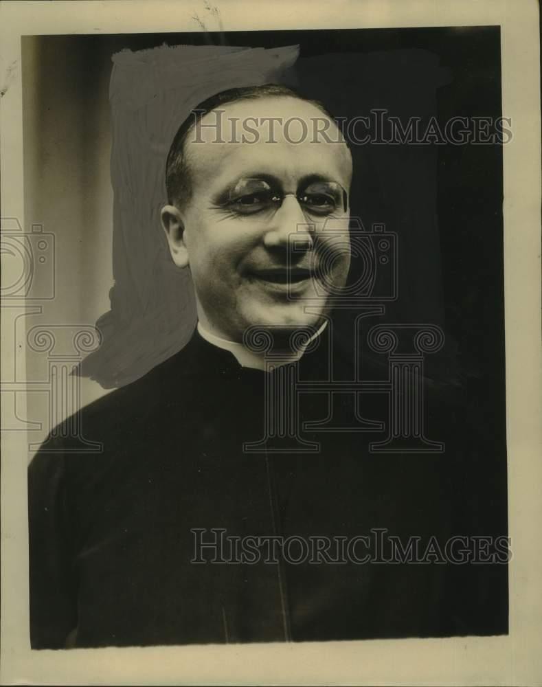 1932 Press Photo Regent at Loyola University Reverend Francis L. Jansen
