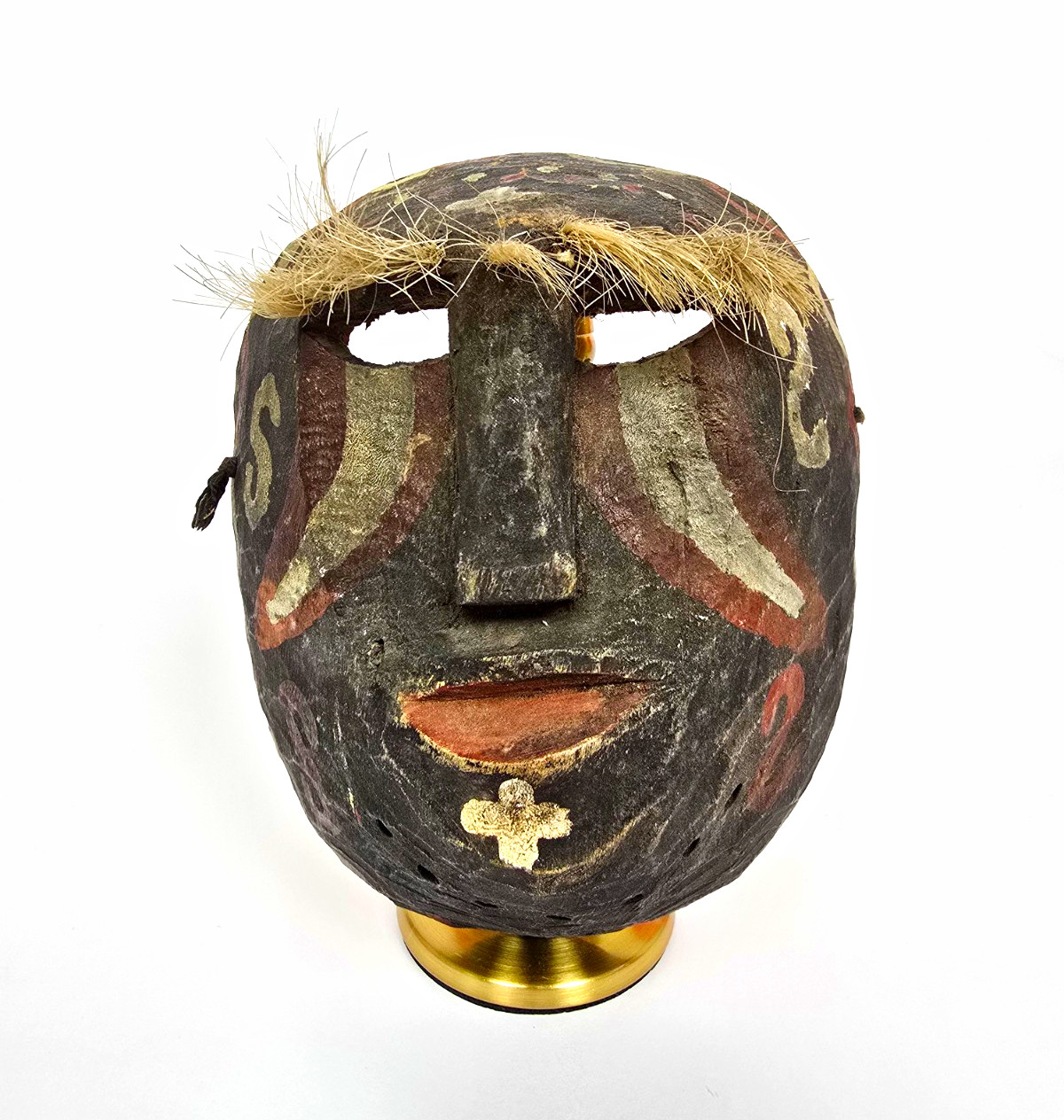 Authentic Vintage Danced Yaqui Indian Pascola Mask - Sonora Mexico Folk Art