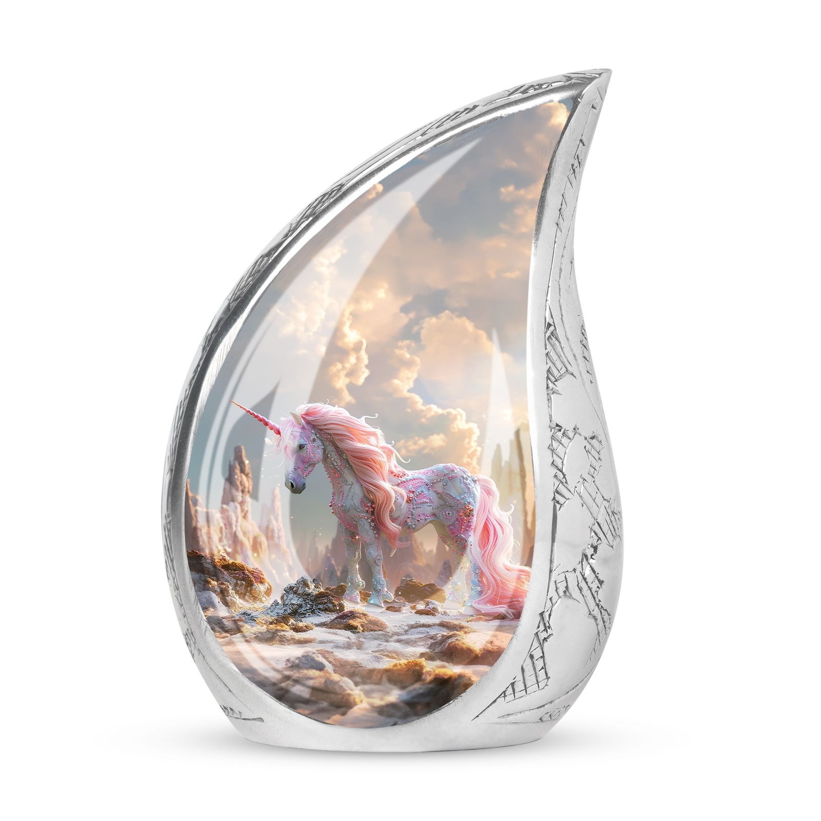 Celestial Unicorn Urn For Ashes Adult Male - Urn For Ashes For Women