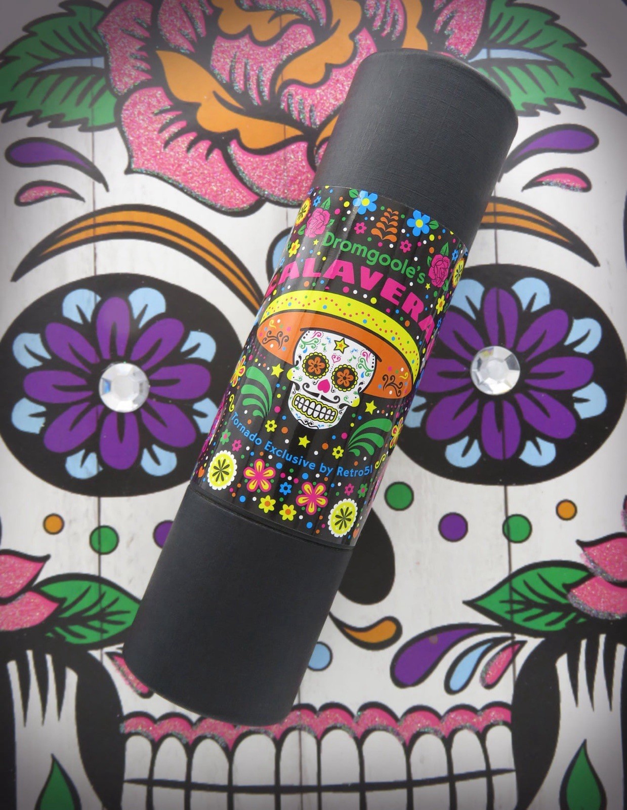 Retro 51 Tornado Calavera Dromgoole\'s Exclusive Rollerball Pen Brand New Sealed