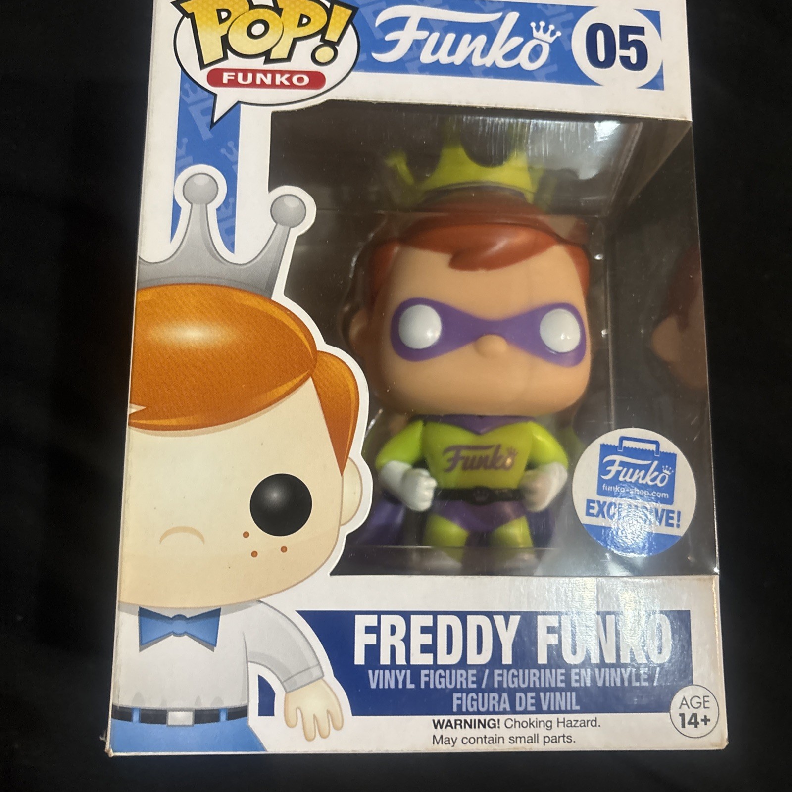 Funko Pop Freddy Funko #05 Funko Shop Exclusive 2016 Vinyl Figure w/ Protector