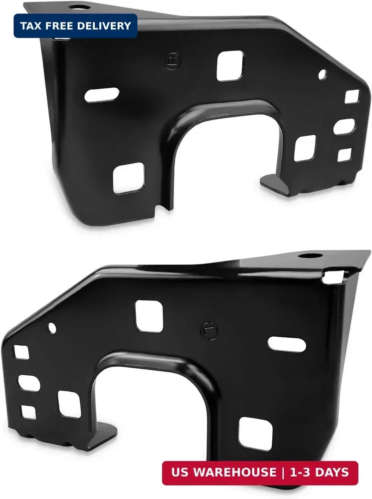 2Pcs Front Bumper Bracket Fit for Chevrolet Silverado GMC Sierra 1500 2019-2023,