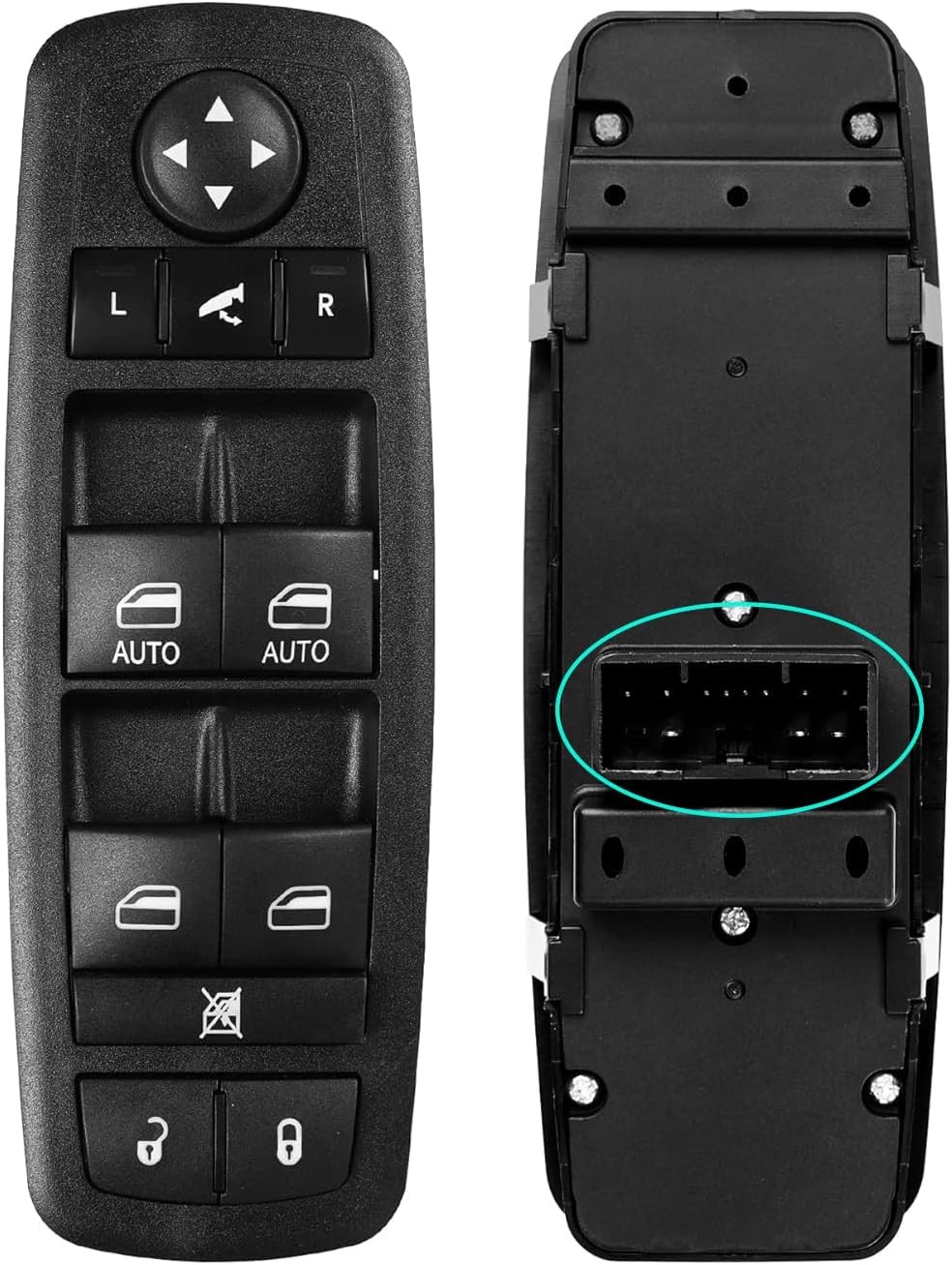 Master Power Window Control Switch for 2016-2018 Ram 1500 2500 3500, 2019-202...