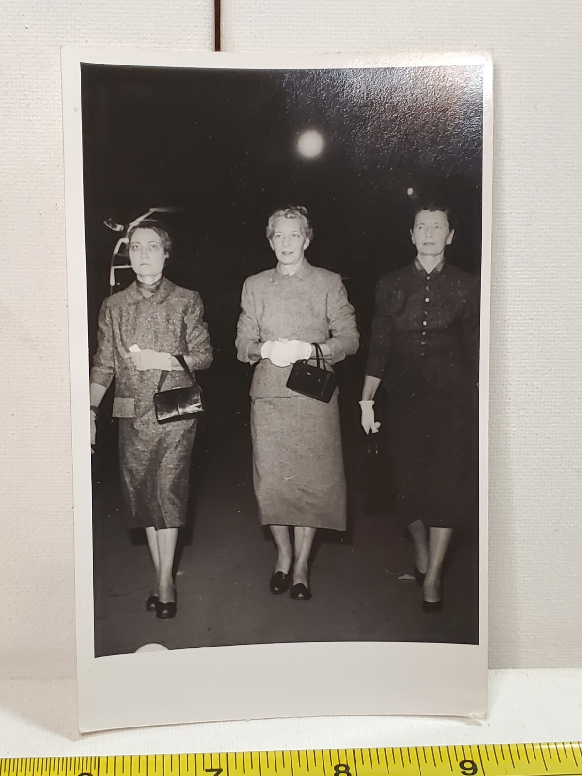 Early 1940s RPPC postcard Three Women Excellent Condition 