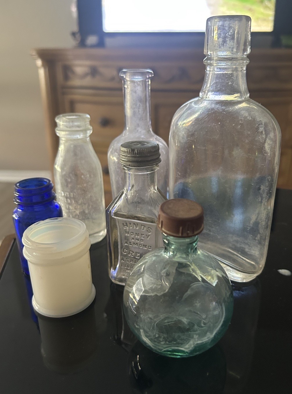 Lot of 7 Early 1900\'s Antique Bottles