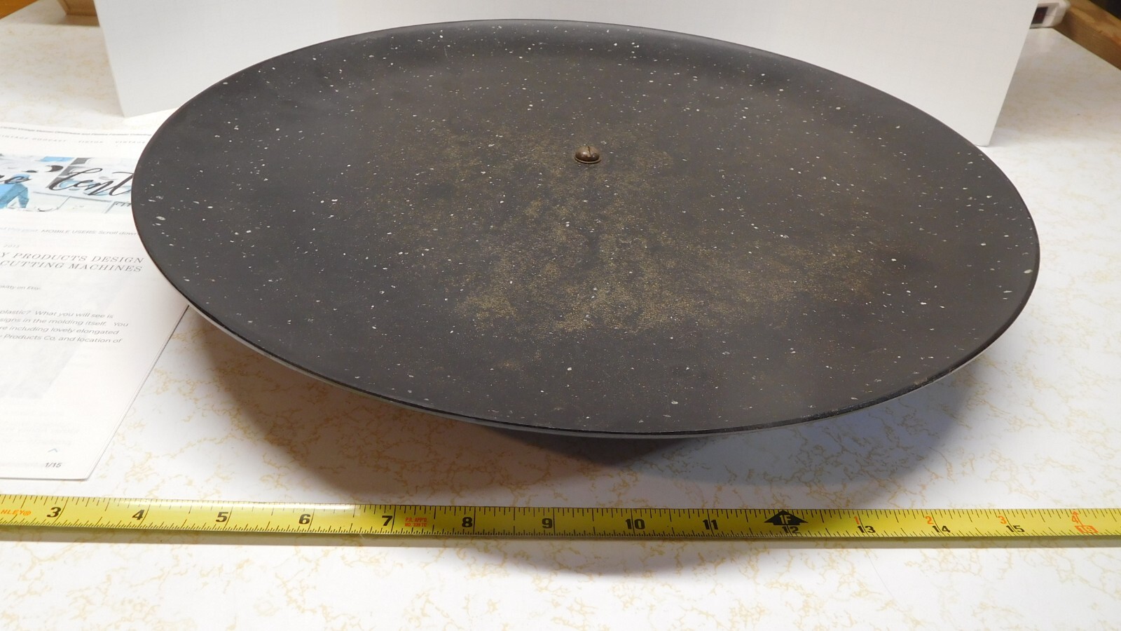 Vintage Flintwood Melmac Lazy Susan/Turnstile ~ Ability Products, Pasadena, CA
