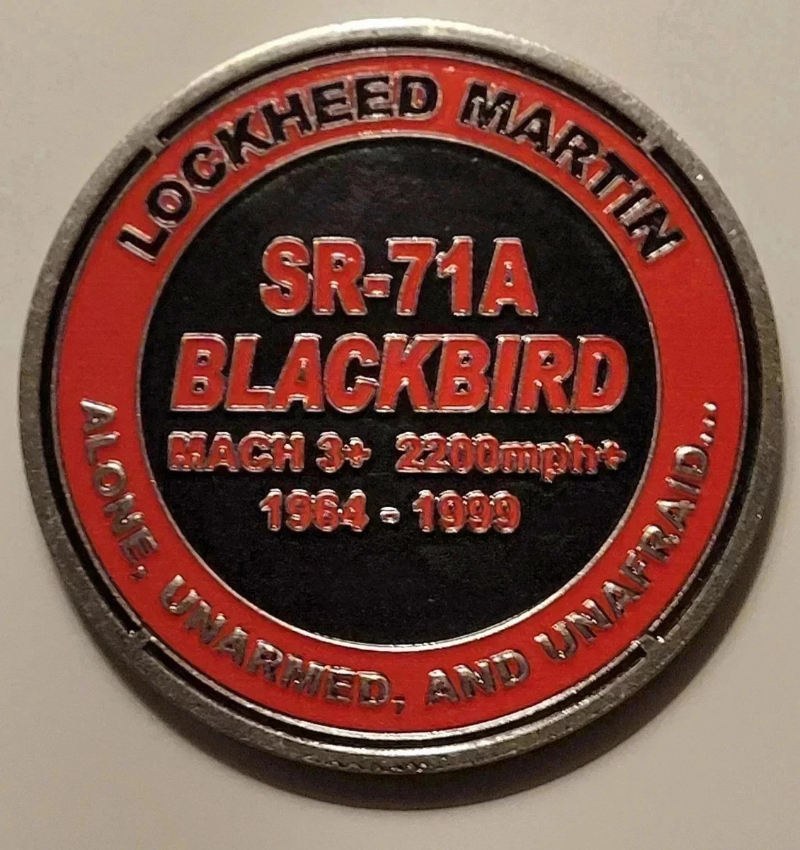 Lockheed Martin Northrop Grumman F-22 Raptor B-21 Raider SR-71 Coin Patch LOT 🔥