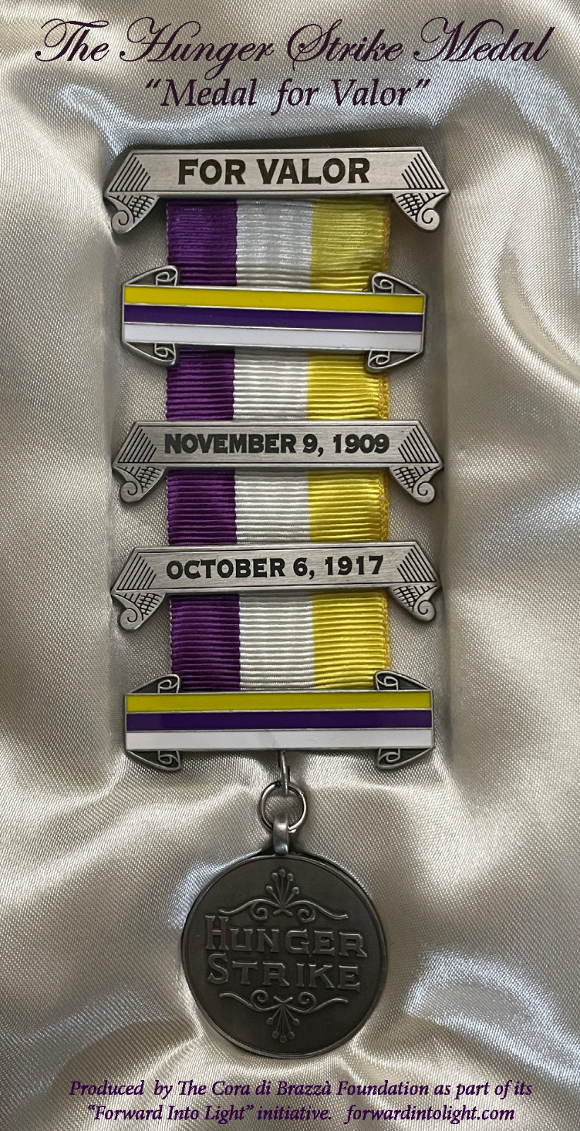 Rare suffrage hunger Strike Medal Alice Paul SUFFS Suffragist Votes for Women