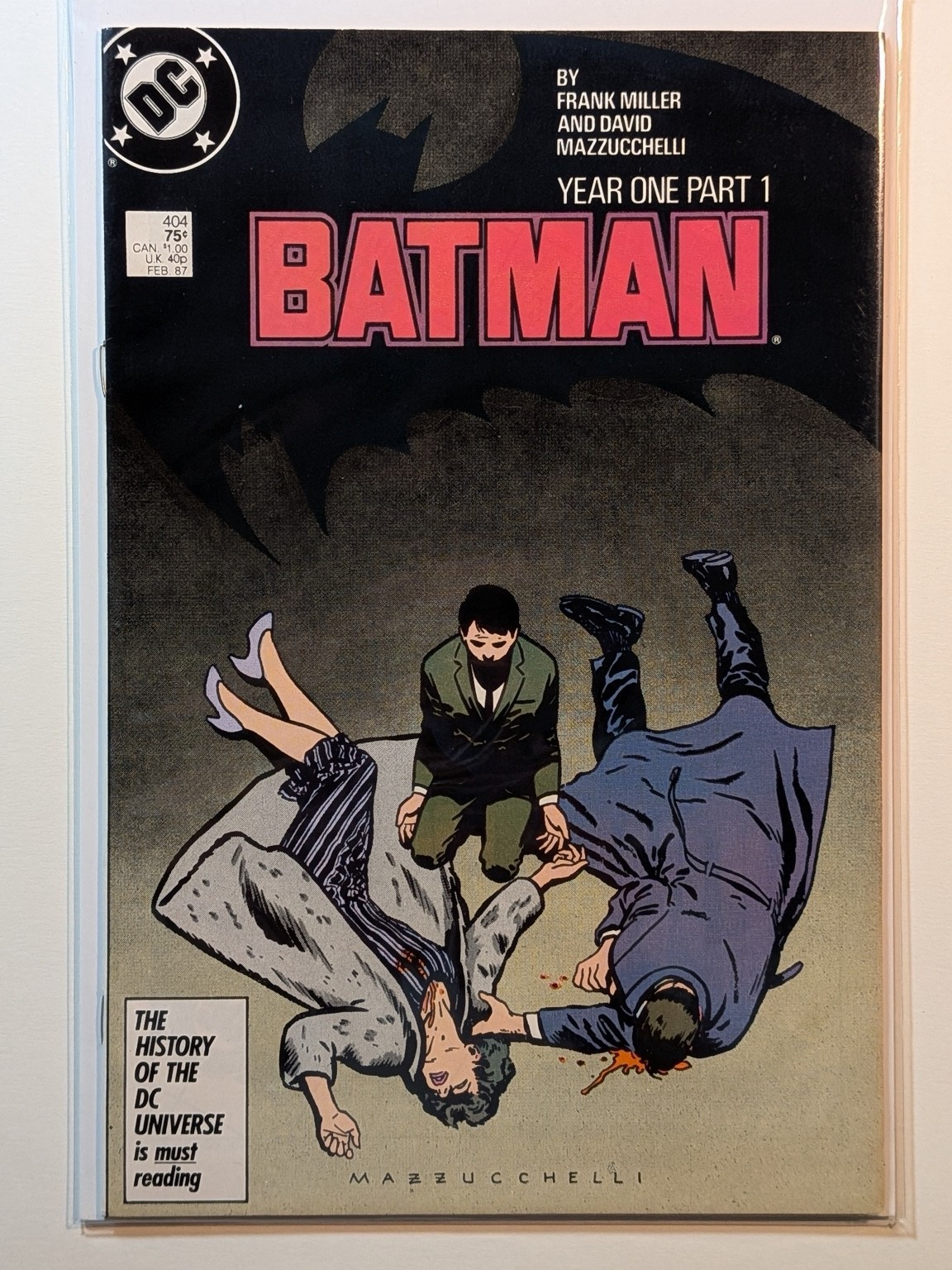 Batman Year One #404-407 Comic Lot #404/407 Original #405/406 Facsimile Miller