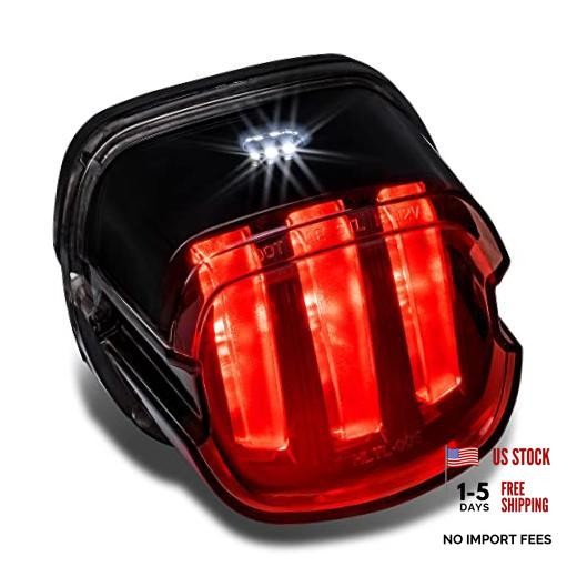 TRUE MODS LED Brake Tail Light for Harley Davidson Claw Design Stripe Design