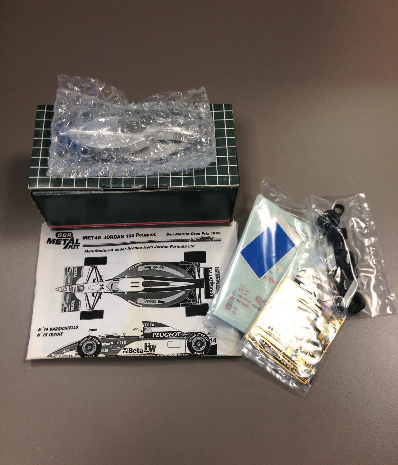 BBR METAL KIT | 1994 McLaren MP4/9 F1 | No. MET08