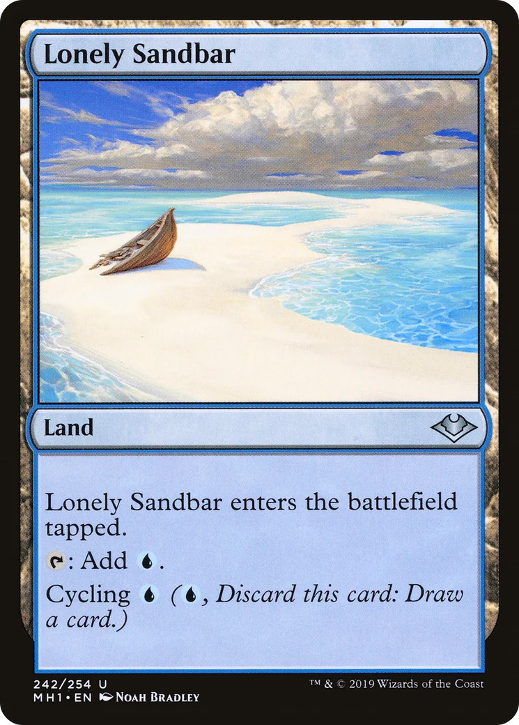 Lonely Sandbar [Modern Horizons] Magic MTG