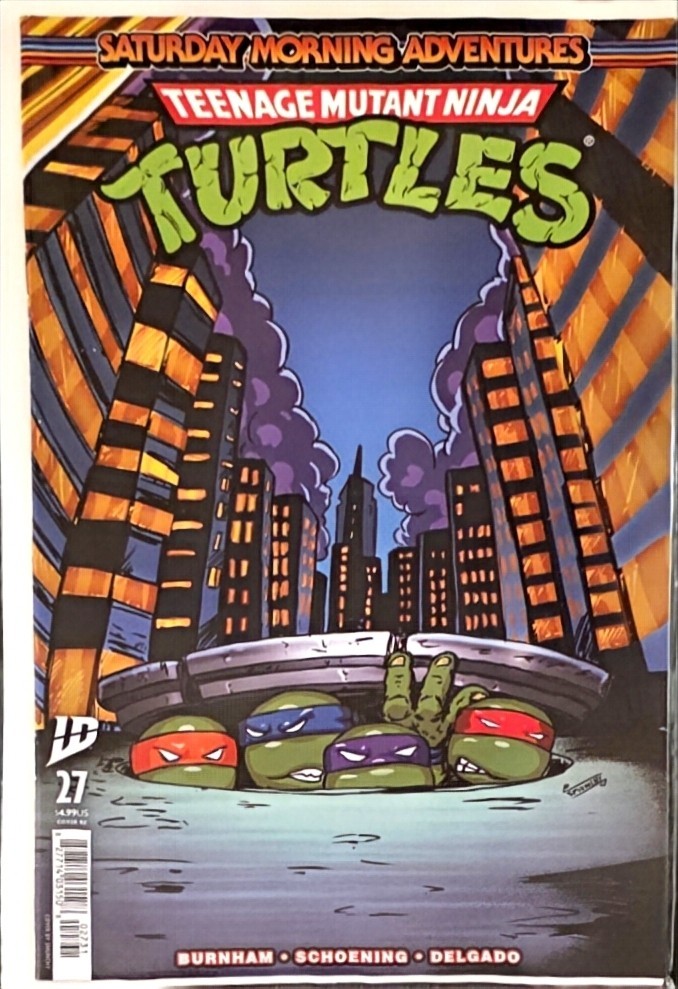 TMNT Saturday Morning Adventures Continued #27 Munchie Variant