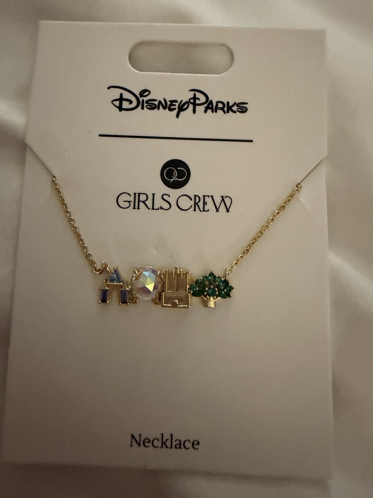 Girls Crew Walt Disney World Attractions Necklace Disney Parks Girls Crew Walt Disney World Attractions Necklace Disney Parks