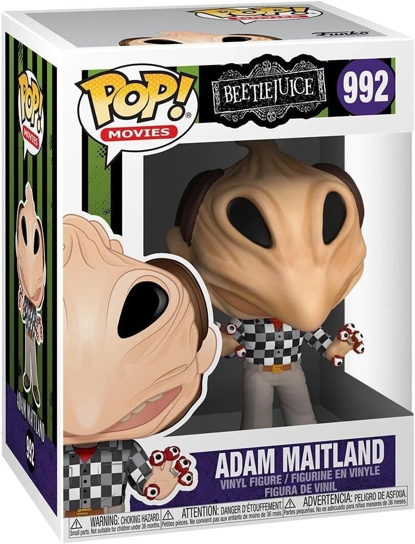 Funko Pop Beetlejuice - Adam Maitland (Transformed) Figure w/ Protector2-6-20