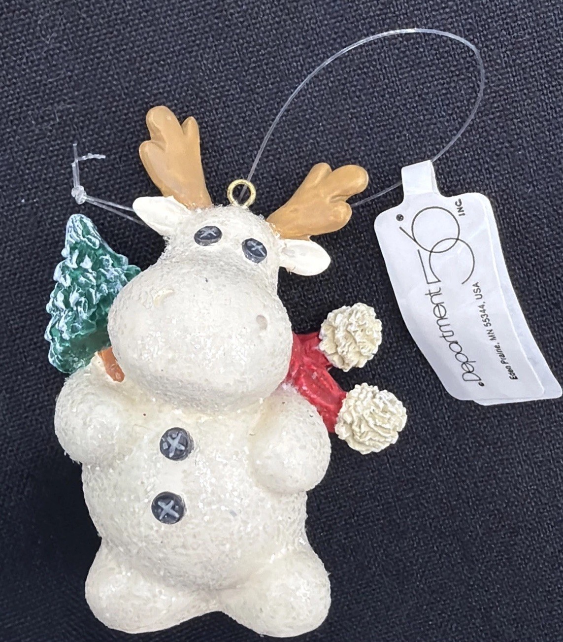 Dept 56 Billy Buttons W/ Tree Ornament Christmas Figurine Decor 2.25”