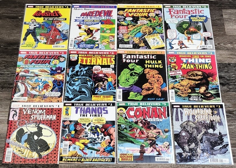 True Believers Comics - Lot of 12