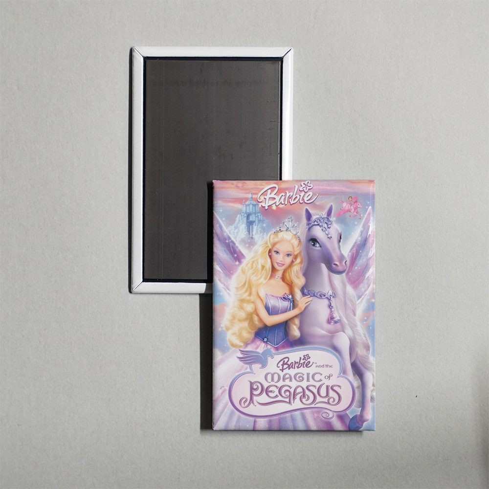 Barbie and the Magic of Pegasus Mini Movie Poster Fridge Locker Magnet