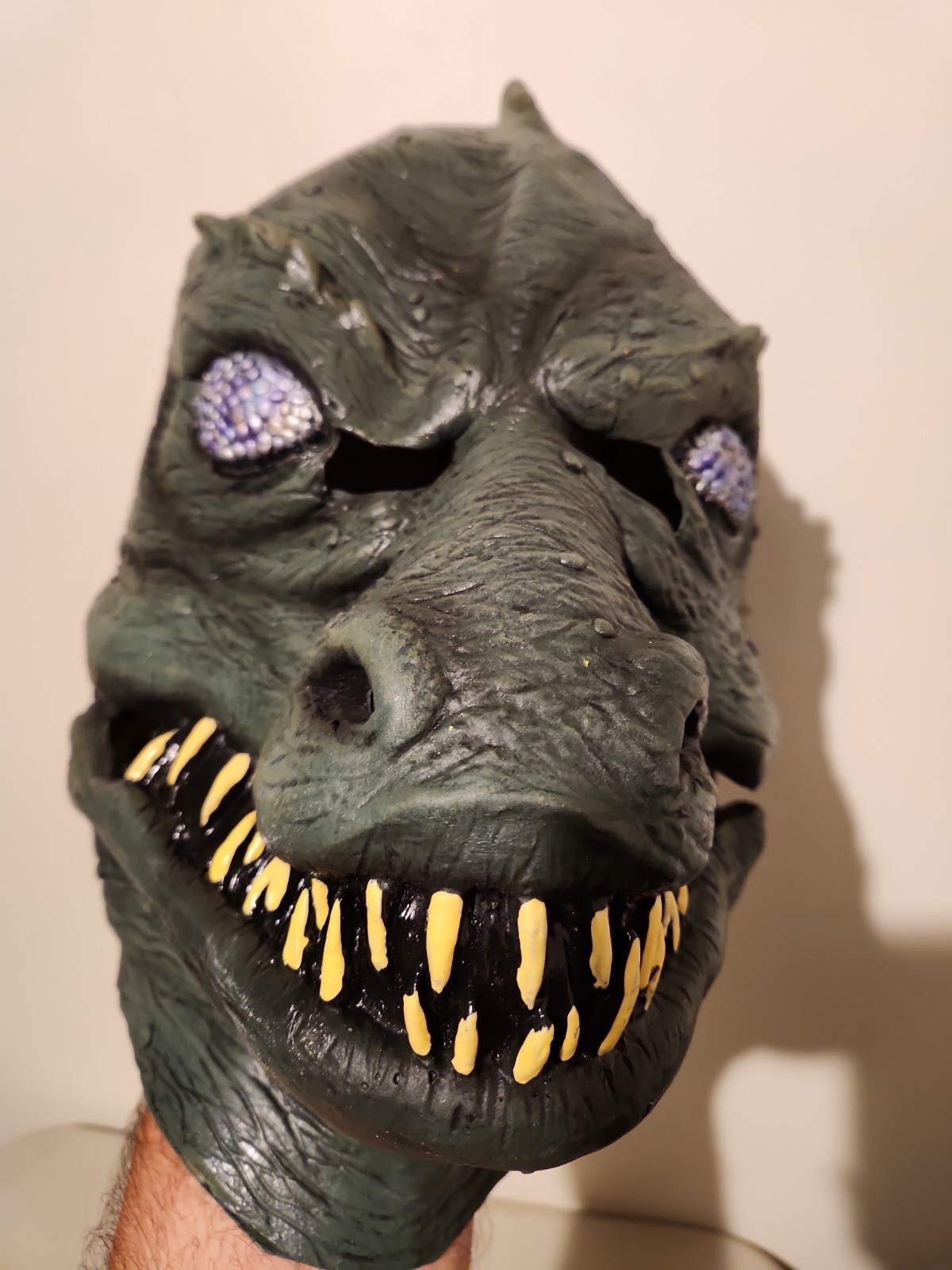 Star Trek Gorn Latex Mask Adult 2012 CBS Studios Halloween Costume Cosplay Head
