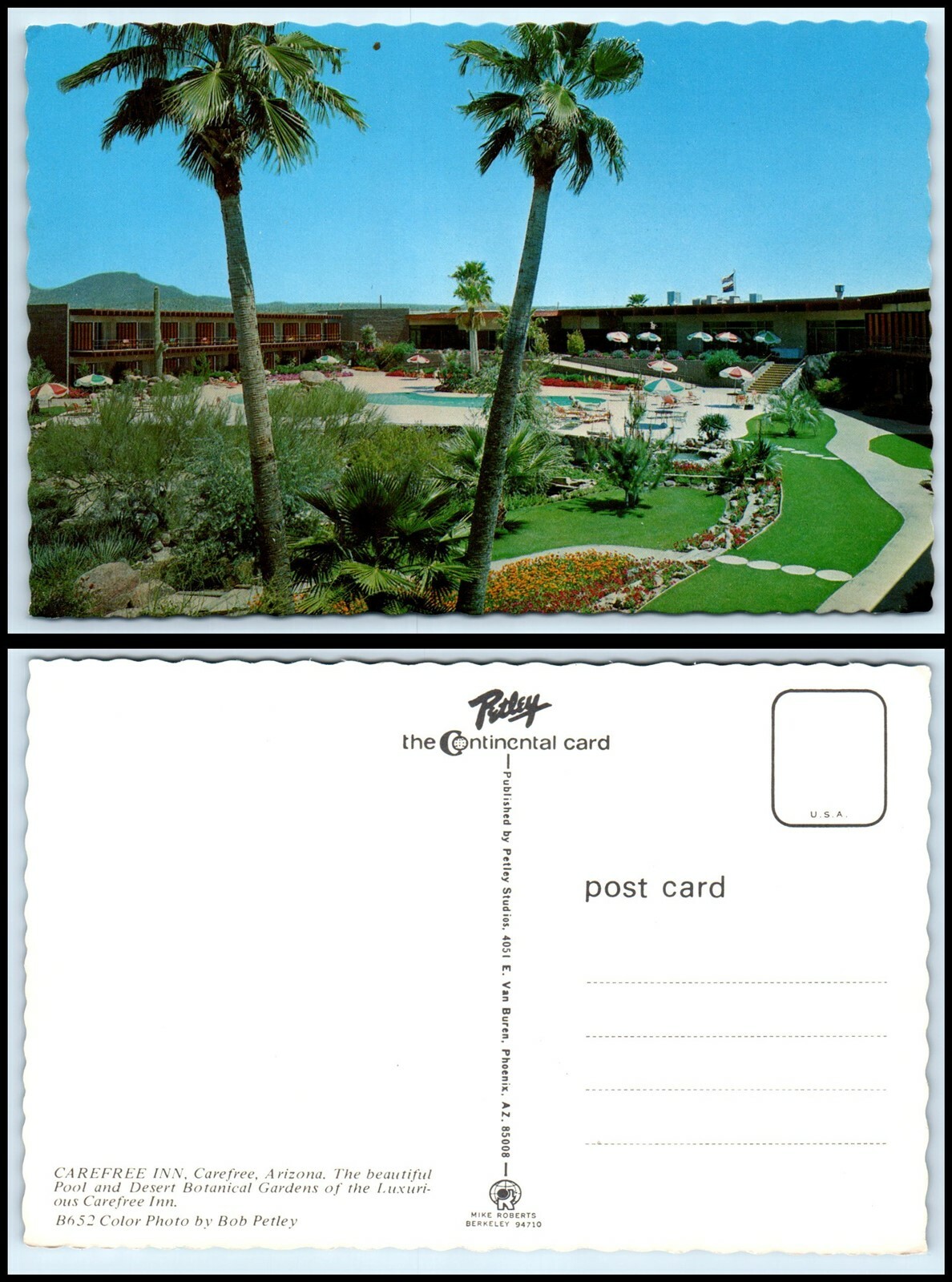 ARIZONA Postcard - Carefree - Carefree Inn C18