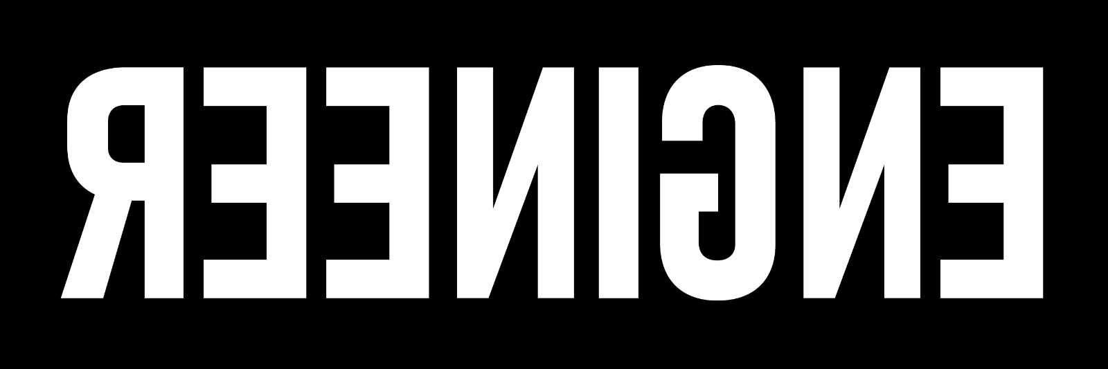 Funny Reverse Engineer Sticker Fun Bumper Sticker