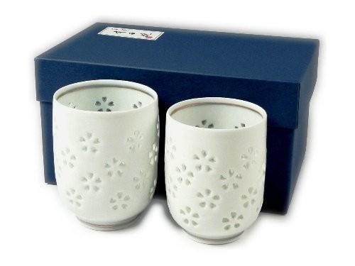 Hasami Ware Tanshingama Crystal Flower Tea Cup Set Arita Japan New
