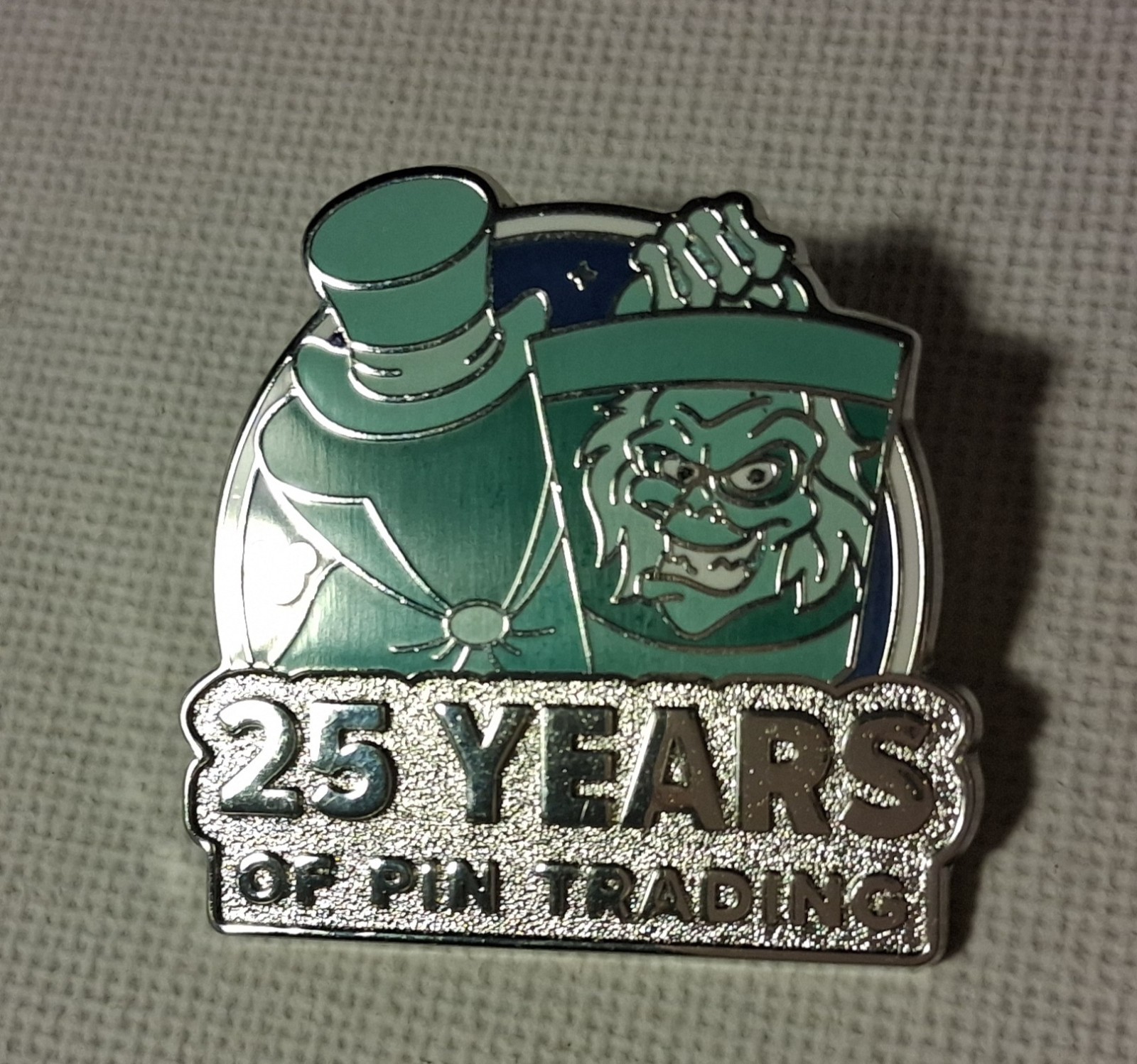2025 Disneyland Hidden Disney Wave A Pin- 25th Anniversary- Chaser Hatbox Ghost