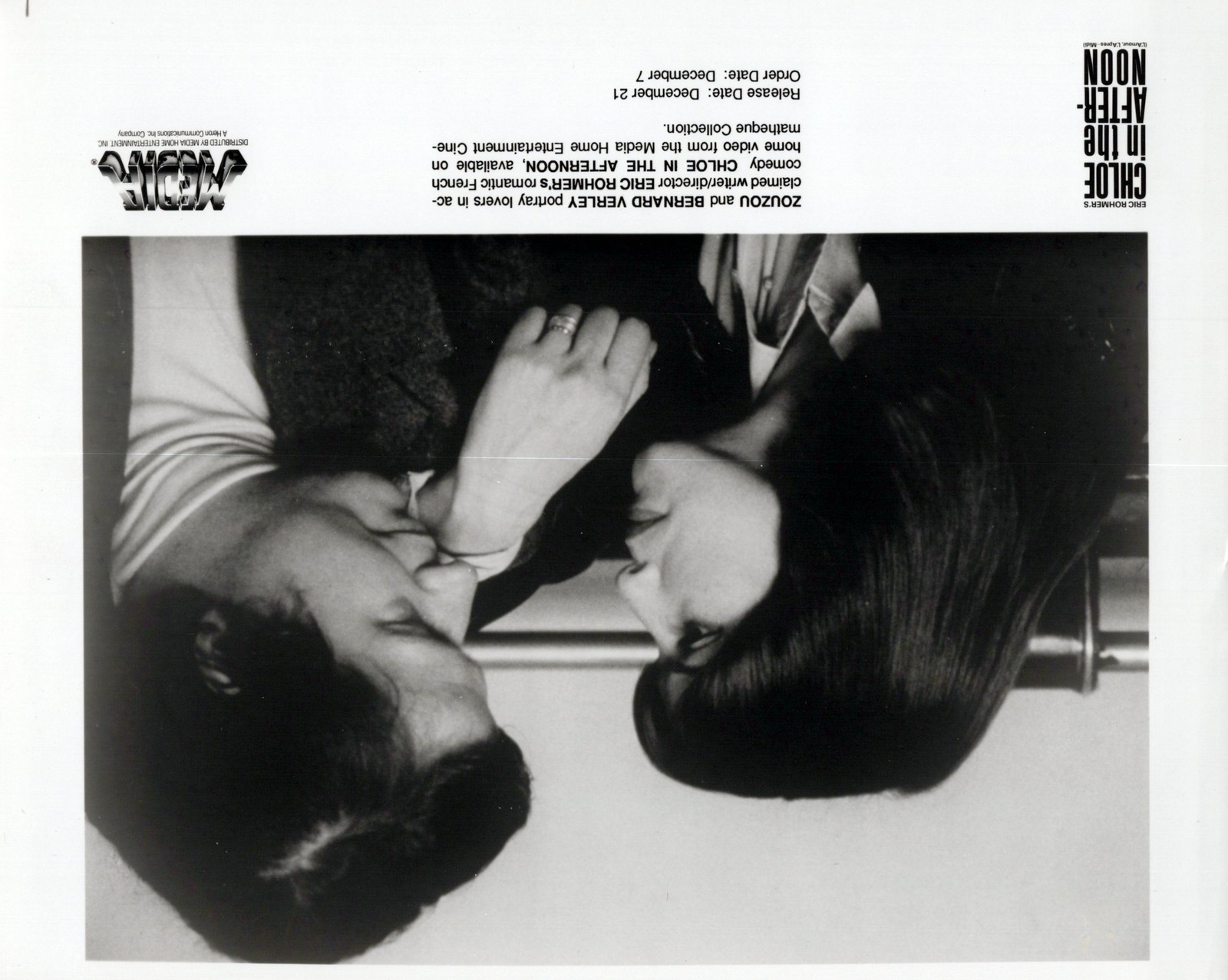 Zouzou, Bernard Verley in Chloé in the Afternoon (1972) ❤ Press Photo 1488K