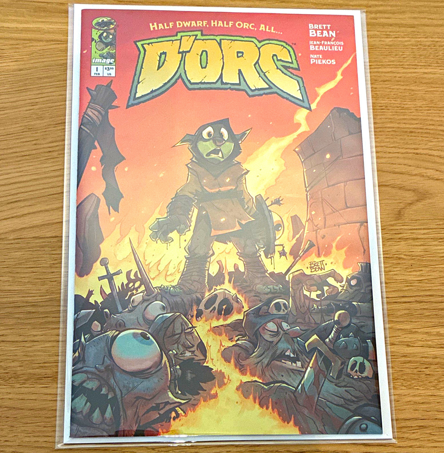 D\'orc #1 First Printing Cover A Brett Bean NM, High Grade