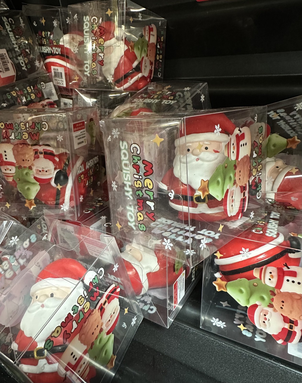 Christmas Santa Claus Squishy Viral Toy