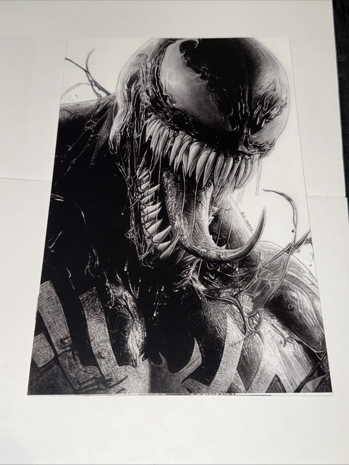 GUI CHAVES VENOM ARTBOOK VIRGIN EXCLUSIVE VARIANT NM 2025 RARE HTF 👀 ONLY ONE